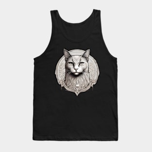 symbolism cat art pt4 Tank Top